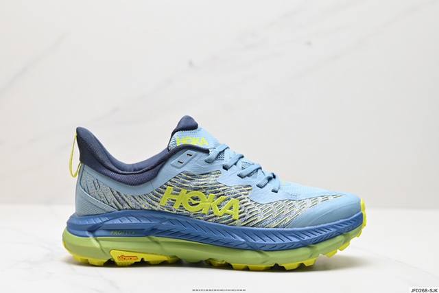 公司级小红书推荐hoka M Mafate Speed 4 全新配色 这个品牌来自于新西兰的毛利语，Hoka表示大地，One One表示飞越，连起来就是飞越地平 - 点击图像关闭