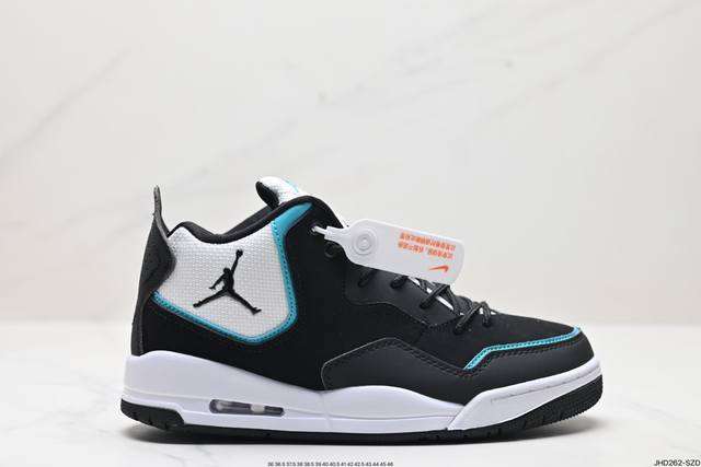 公司级耐克nike Air Jordan Courtside 23迈克尔 乔丹aj3代简版中帮复古休闲运动文化篮球鞋 货号:Fq6861-121 尺码:36 3