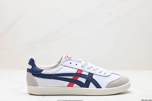 公司级亚瑟士 Onitsuka Tiger Tokuten 复古低帮休闲跑鞋 实拍首发 鞋跟 鞋舌处印有鬼塚虎特有的品牌logo标志 提升品牌的认知度 柔软内里