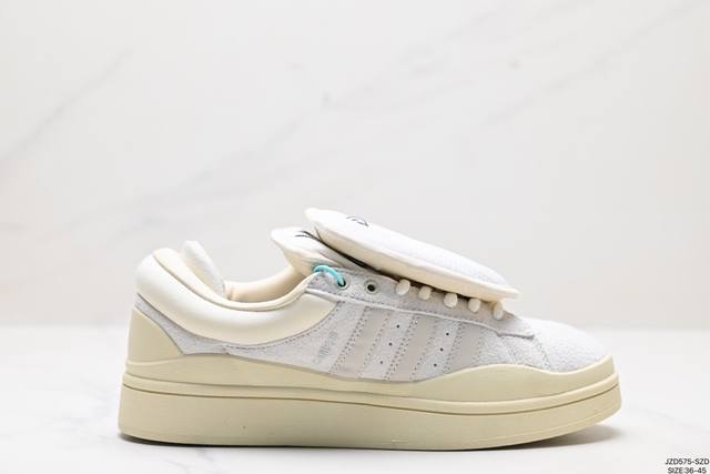 公司级bad Bunny X Adidas Originals Campus 坏痞兔 潮流休闲 防滑耐磨 板鞋 货号:Fz5823 尺码:36-45 id:Jz