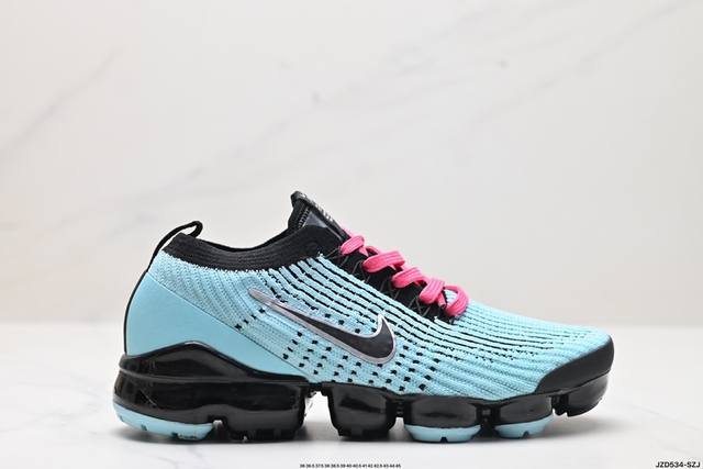 真标nike Air Vapormax Flyknit 3耐克全掌大气垫透气跑步鞋 货号:Cw5643- id:Jzd534-Szj