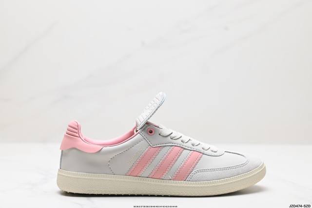 公司级阿迪达斯三叶草adidas Originals Humanrace Samba Og 桑巴舞系列绅士德训足球风百搭低帮休闲运动板鞋 货号:Id3127 尺