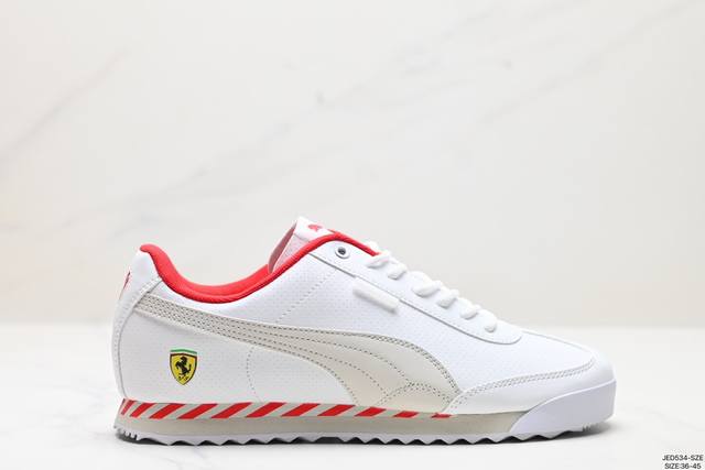 公司级puma Regular Ferrari 休闲减震防滑耐磨透气轻便低帮跑步鞋 货号:308067 02 尺码:36-45 id:Jed534-Sze