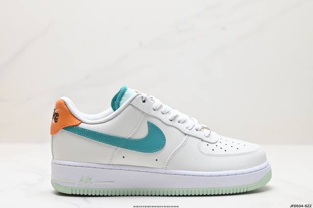 公司级nike Air Force 1‘07 Lx 原楦头原纸板 打造纯正低帮空军版型 专注外贸渠道 全掌内置蜂窝气垫 原盒配件 原厂中底钢印、拉帮完美 官方货