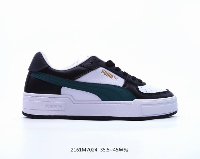 公司级别 Puma Ca Pro Classic 彪马增高厚底板鞋 独家供应 原数据原材料精制释出 展现饰条细致走线呈现完美工艺 采用正品一致pr大底 生胶底