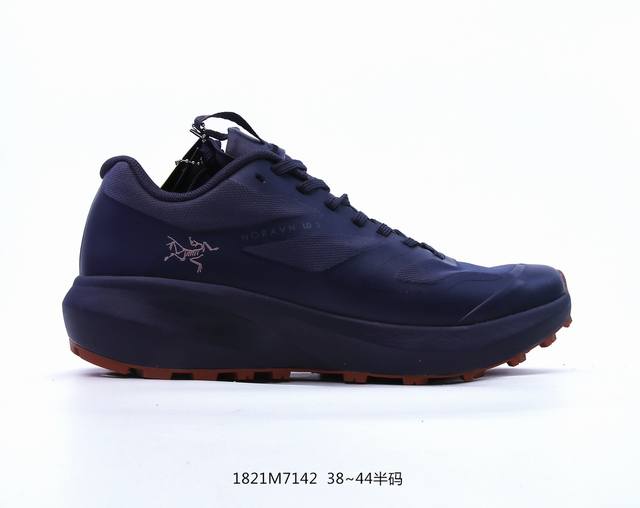 升级品质 Arc Konseal Lt Gore-Tex 覆盖防水越野跑鞋# 搭载85%压缩eva缓震中底技术 vibram黄金耐磨锯齿外底 越野徒步+日常通勤