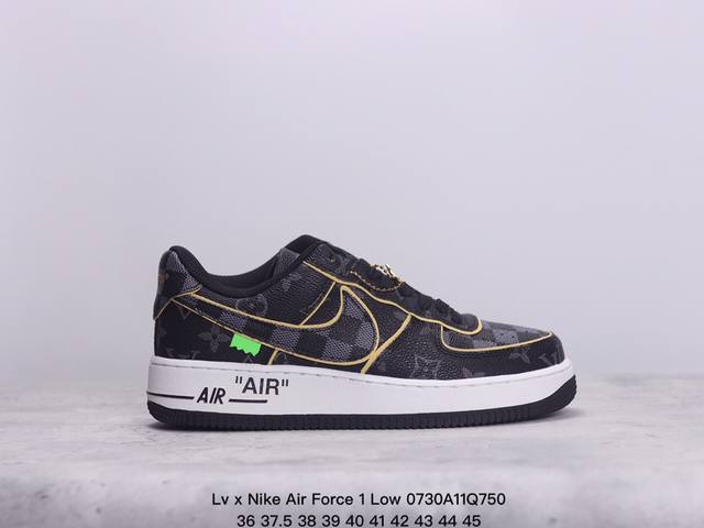 lv X Nike Air Force 1 Low 路易斯威登驴牌lv联名 空军一号低帮运动休闲板鞋 官方同步 原装级别 原楦头原纸板 打造纯正空军版型#专注外