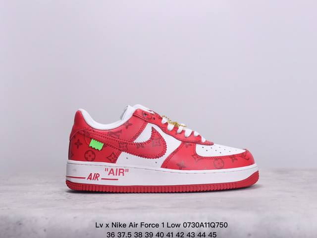 lv X Nike Air Force 1 Low 路易斯威登驴牌lv联名 空军一号低帮运动休闲板鞋 官方同步 原装级别 原楦头原纸板 打造纯正空军版型#专注外