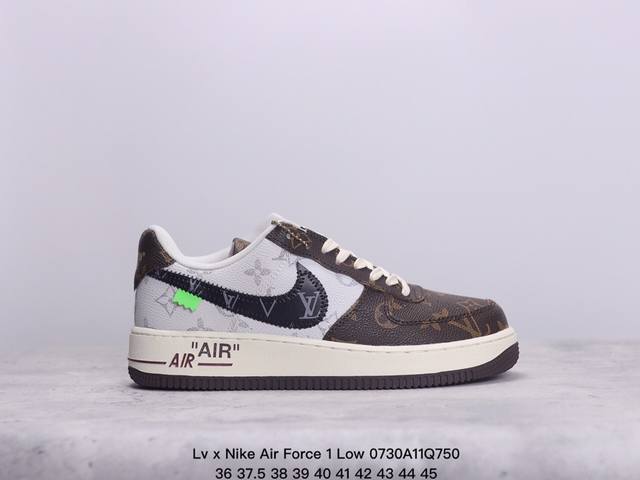 lv X Nike Air Force 1 Low 路易斯威登驴牌lv联名 空军一号低帮运动休闲板鞋 官方同步 原装级别 原楦头原纸板 打造纯正空军版型#专注外