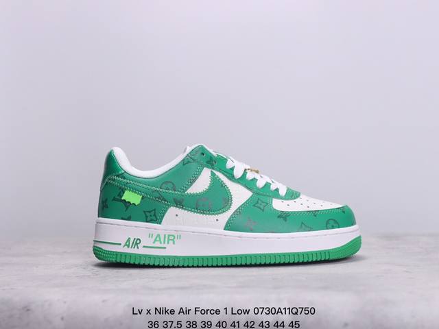 lv X Nike Air Force 1 Low 路易斯威登驴牌lv联名 空军一号低帮运动休闲板鞋 官方同步 原装级别 原楦头原纸板 打造纯正空军版型#专注外