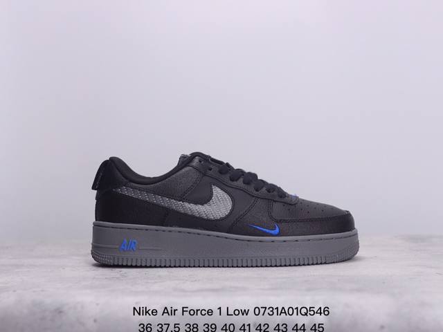 耐克 Nike Air Force 1 Low 空军一号 低帮百搭休闲运动板鞋 柔软、弹性十足的缓震性能和出色的中底设计，横跨复古与现代的外型结合，造就出风靡全