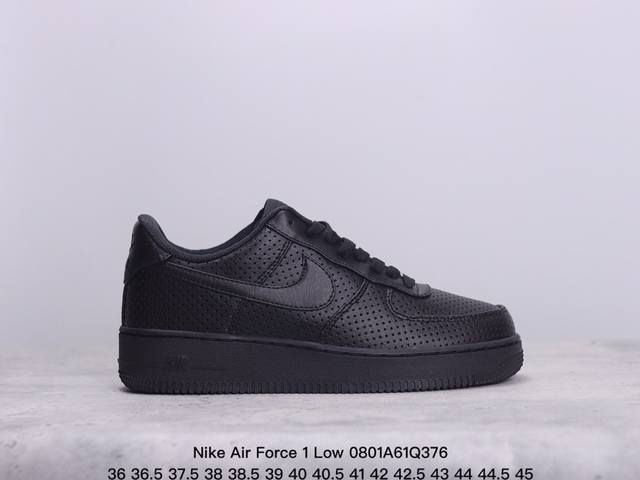 公司级nike Air Force 1 Low 大学白黑 空军一号低帮运动休闲板鞋 原装级别 原楦头原纸板 打造纯正空军版型#专注外贸渠道 全掌内置蜂窝气垫 #