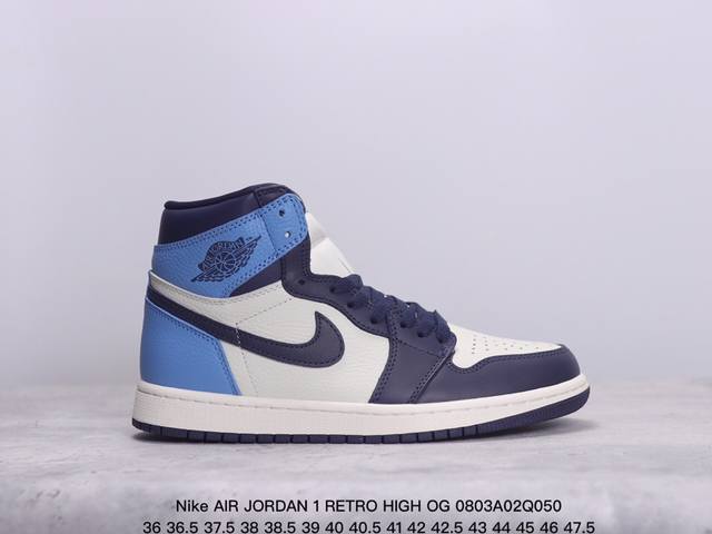 公司级耐克nike Air Jordan 1 retro High Og “Aj1代迈克尔 乔丹高帮经典复古百搭休闲文化运动篮球鞋 货号:555088-500