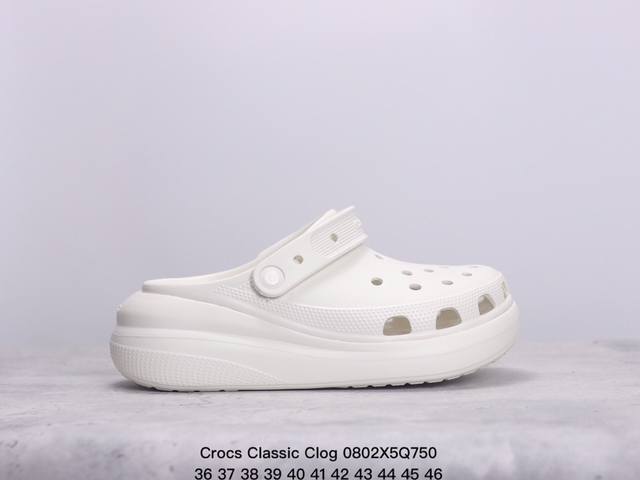 软包 卡骆驰crocs Classic Clog 卡骆驰全系列休闲沙滩洞洞拖鞋凉鞋 超轻croslite专利材料打造 鞋面更加耐用易清洗 该鞋款轻盈舒适 200