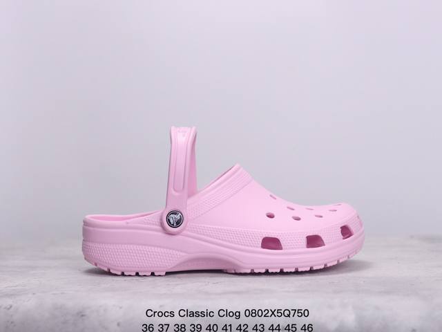 软包 卡骆驰crocs Classic Clog 卡骆驰全系列休闲沙滩洞洞拖鞋凉鞋 超轻croslite专利材料打造 鞋面更加耐用易清洗 该鞋款轻盈舒适 200