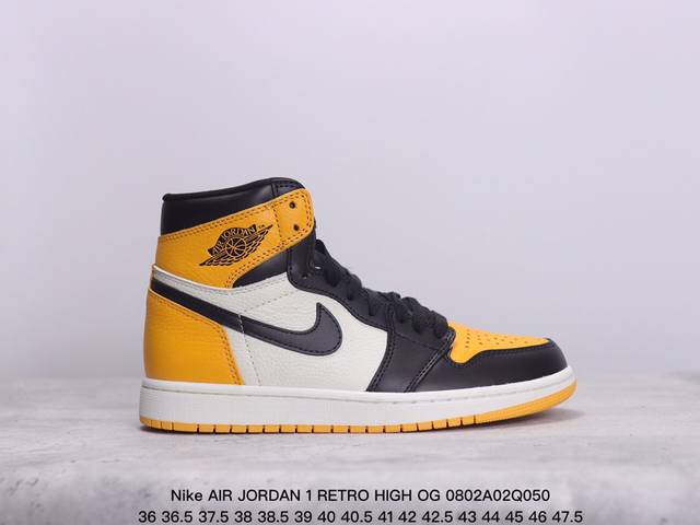 公司级耐克nike Air Jordan 1 retro High Og “Aj1代迈克尔 乔丹高帮经典复古百搭休闲文化运动篮球鞋 货号:555088-500