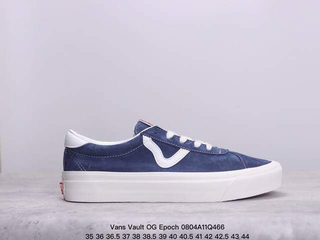 余文乐 陈飞宇同款vans Vault 高端支线og Epoch 小红书高端爆款 范斯vans Vault 高端支线og Epoch 复古经典黑色 海军蓝翻毛皮