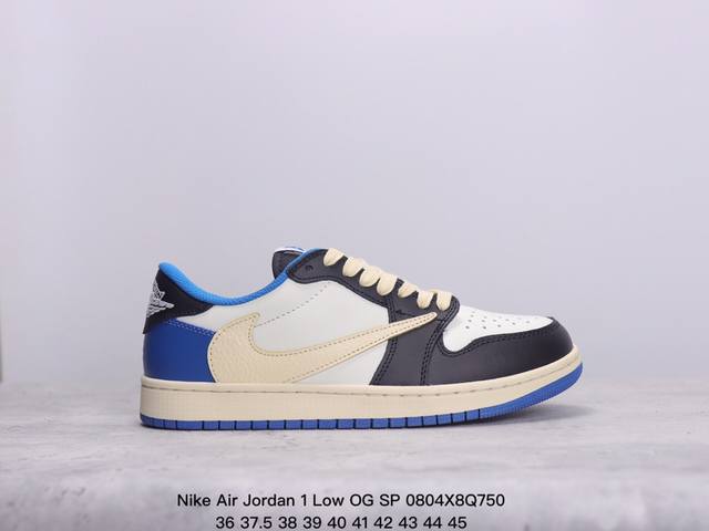 耐克 Nike Air Jordan 1 Low Og Sp Military Blue Aj1乔1 倒勾 低帮篮球鞋 Aj1 乔丹1代 Aj1 乔1 反向脚趾 - 点击图像关闭