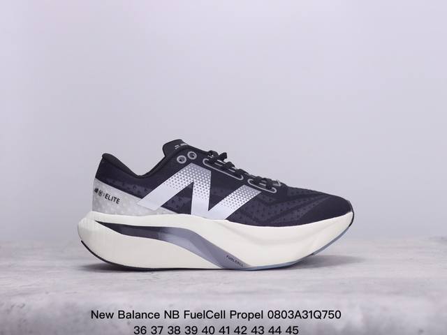 新百伦new Balance Nb Fuelcell Propel 防滑耐磨厚底低帮跑步鞋 new Balance的fresh Foam中底材料 极佳的组成结构