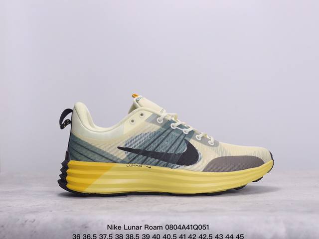 公司级nike Lunar Roam 耐克登月系列 透气网面 缓震大底 情侣休闲百搭运动跑步鞋 货号:Hj8999- xm0804Q051