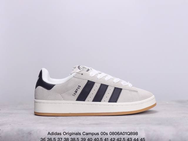 公司级阿迪达斯adidas Originals Campus 00S系列 面包风经典复古低帮百搭休闲运动板鞋 货号:Id6248 尺码:36 36.5 37 3