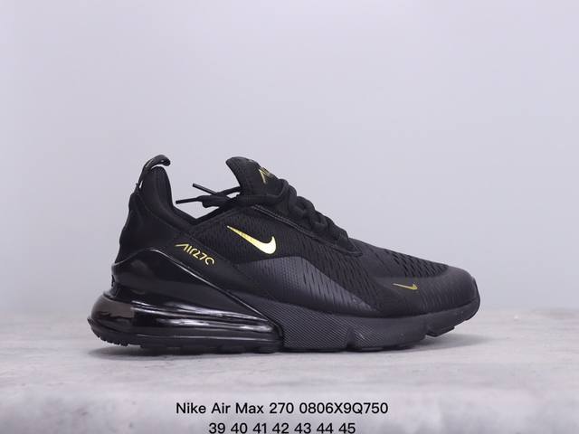 耐克 Nike Air Max 270 后半掌气垫缓震运动鞋时尚男士跑步鞋 。作为 Nike 休闲型 Air Max 鞋款，Nike Air Max 270 运 - 点击图像关闭