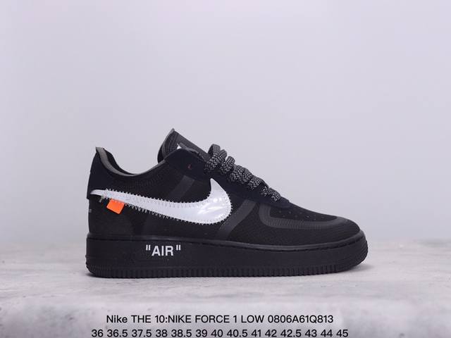 公司级nike The 10:Nike Force 1 Low 原楦头原纸板 打造纯正低帮空军版型 专注外贸渠道 全掌内置蜂窝气垫 原盒配件 原厂中底钢印、拉帮