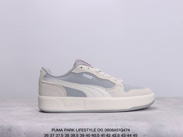 彪马puma Park Lifestyle Og 蕾哈娜联名面包鞋 男女同款复古休闲板鞋 货号：394210 04 码数：如图 xm0808Q474