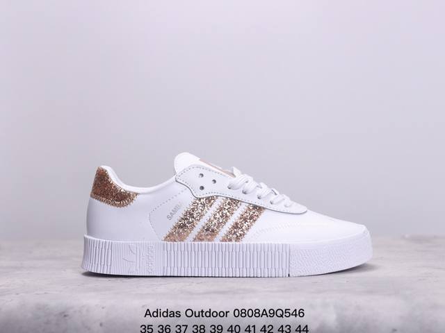 阿迪达斯 Adidas 三叶草 Outdoor 经典三条杠复古休闲运动板鞋春夏时尚简约小白鞋男女鞋情侣鞋 类型：男女鞋 货号：Aq1134 xm0808Q546 - 点击图像关闭