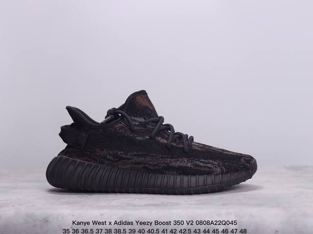 公司级真爆联乘侃爷kanye West X Adidas Yeezy Boost 350 V2 百搭轻便爆米花中底休闲运动慢跑鞋。采用boost爆米花缓震材质货