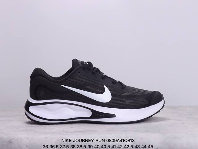 公司级nike耐克 Journey Run 夏季新品男子款公路透气缓震跑步鞋 货号:Fj7765-104 尺码:35.5 36 36.5 37.5 38 38.