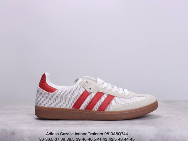 j版纯原 Adidas Gazelle Indoor Trainers Black 羚羊内训系列低帮复古百搭休闲运动德训风板鞋hr“联名白蓝变形鞋头”If973 - 点击图像关闭