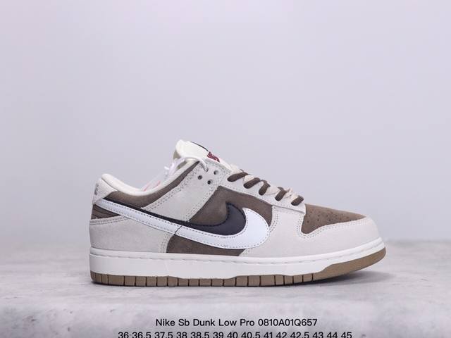 耐克 Nike Sb Dunk Low Pro 男女同款运动鞋复古板鞋，尽情迈步，彰显个性风采。采用柔软皮革鞋面，经久耐穿，塑就如元年款 Dunk 般的复古质感