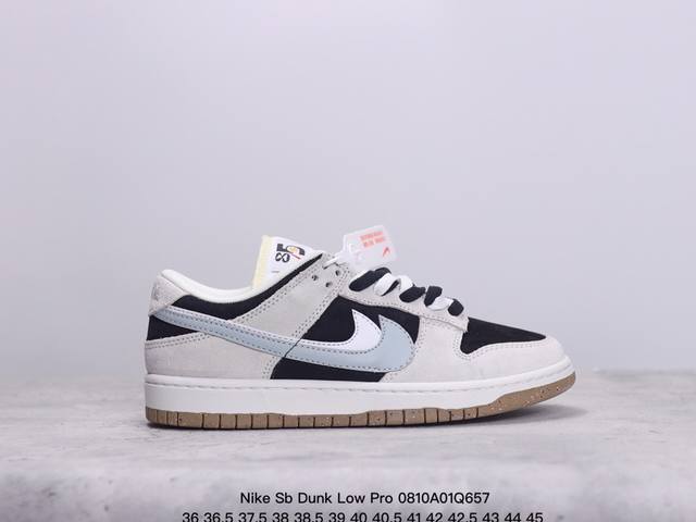 耐克 Nike Sb Dunk Low Pro 男女同款运动鞋复古板鞋，尽情迈步，彰显个性风采。采用柔软皮革鞋面，经久耐穿，塑就如元年款 Dunk 般的复古质感