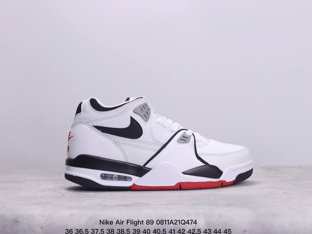 nike Air Flight 89 ”哈士奇“ 新贵萌宠 将经典 Air Jordan 3 和air Jordan 4元素融为一体。 正确鞋舌立体电绣 原厂数