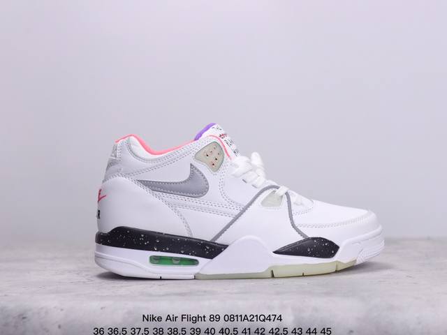 nike Air Flight 89 ”哈士奇“ 新贵萌宠 将经典 Air Jordan 3 和air Jordan 4元素融为一体。 正确鞋舌立体电绣 原厂数