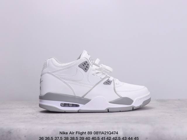 nike Air Flight 89 ”哈士奇“ 新贵萌宠 将经典 Air Jordan 3 和air Jordan 4元素融为一体。 正确鞋舌立体电绣 原厂数