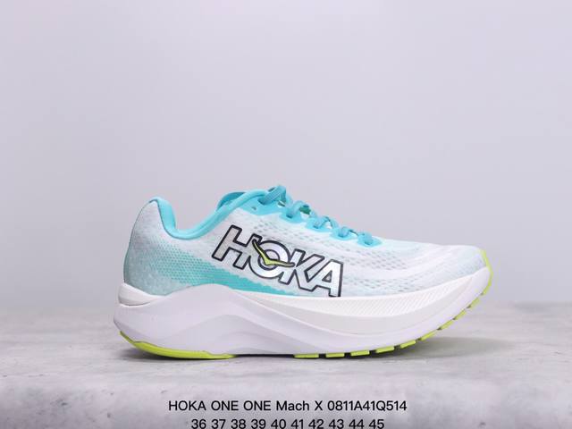 hoka One One Mach X 马赫舒适轻便系带跑道竞训跑鞋 码数：36 37 38 39 40 41 42 43 44 45 xm081 14