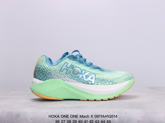 hoka One One Mach X 马赫舒适轻便系带跑道竞训跑鞋 码数：36 37 38 39 40 41 42 43 44 45 xm081 14