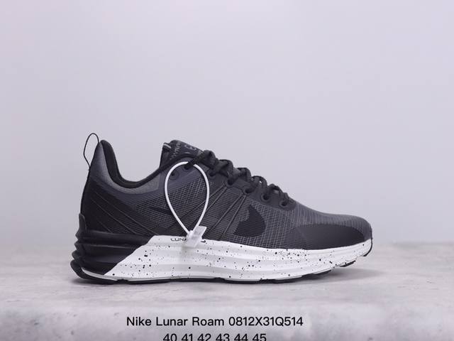 公司级耐克 Nike Lunar Roam 登月系列 透气网面 缓震大底 情侣休闲百搭运动跑步鞋 size：36-45 xm0812Q514