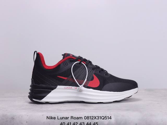 公司级耐克 Nike Lunar Roam 登月系列 透气网面 缓震大底 情侣休闲百搭运动跑步鞋 size：36-45 xm0812Q514