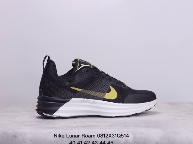 公司级耐克 Nike Lunar Roam 登月系列 透气网面 缓震大底 情侣休闲百搭运动跑步鞋 size：36-45 xm0812Q514