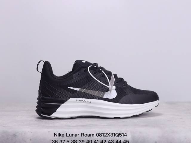 公司级耐克 Nike Lunar Roam 登月系列 透气网面 缓震大底 情侣休闲百搭运动跑步鞋 size：36-45 xm0812Q514