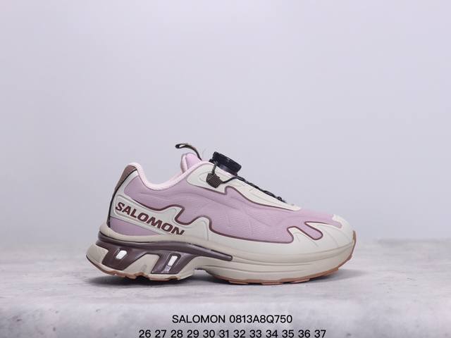 salomon 萨洛蒙 法国全球户外运动品牌 Xt-6 Advanced Gq年度球鞋，萨洛蒙第五代越野跑鞋小童鞋，Salomon核心专利技术，一秒钟快速系带，