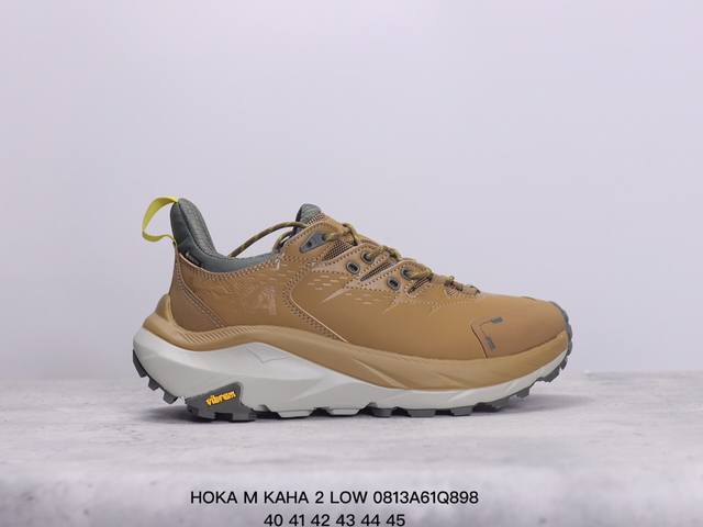 公司级小红书推荐hoka M Kaha 2 Low Gtx全新配色 这个品牌来自于新西兰的毛利语，Hoka表示大地，One One表示飞越，连起来就是飞越地平线