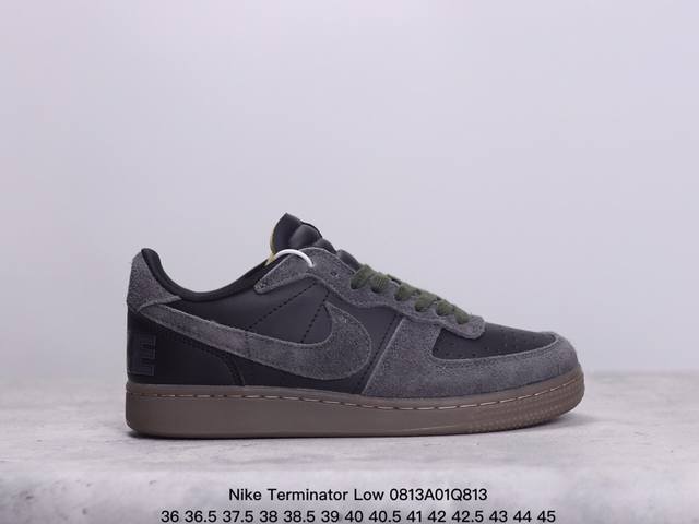 真标耐克 Nike Terminator Low Og 开拓者低帮复古时尚休闲运动版鞋 货号:Fj4206-700 尺码:36 36.5 37.5 38 38.