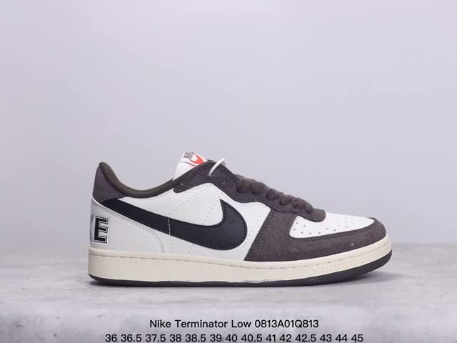 真标耐克 Nike Terminator Low Og 开拓者低帮复古时尚休闲运动版鞋 货号:Fj4206-700 尺码:36 36.5 37.5 38 38.