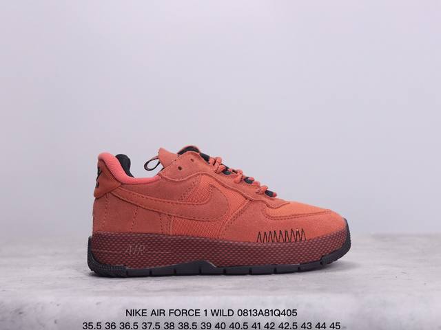 公司级nike Air Force 1 Wil d原楦头原纸板 打造纯正低帮空军版型 专注外贸渠道 全掌内置蜂窝气垫 原盒配件 原厂中底钢印、拉帮完美 官方货号