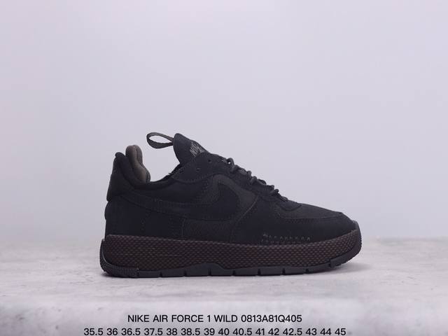 公司级nike Air Force 1 Wil d原楦头原纸板 打造纯正低帮空军版型 专注外贸渠道 全掌内置蜂窝气垫 原盒配件 原厂中底钢印、拉帮完美 官方货号