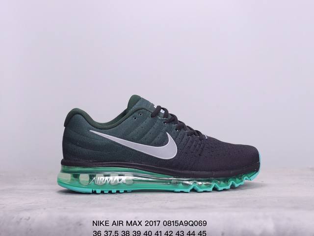 nike Air Max 2017 耐克17款大气垫 针织透气面 舒适脚感软底 耐磨缓震运动休闲跑鞋 尺码36-45 xm0815Q069